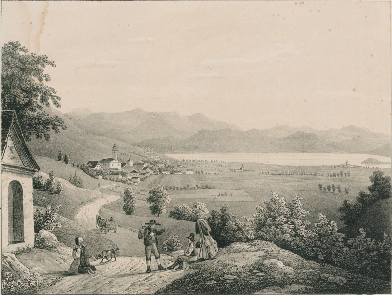 Malerisk udsigt fra Carniola af Joseph Wagner