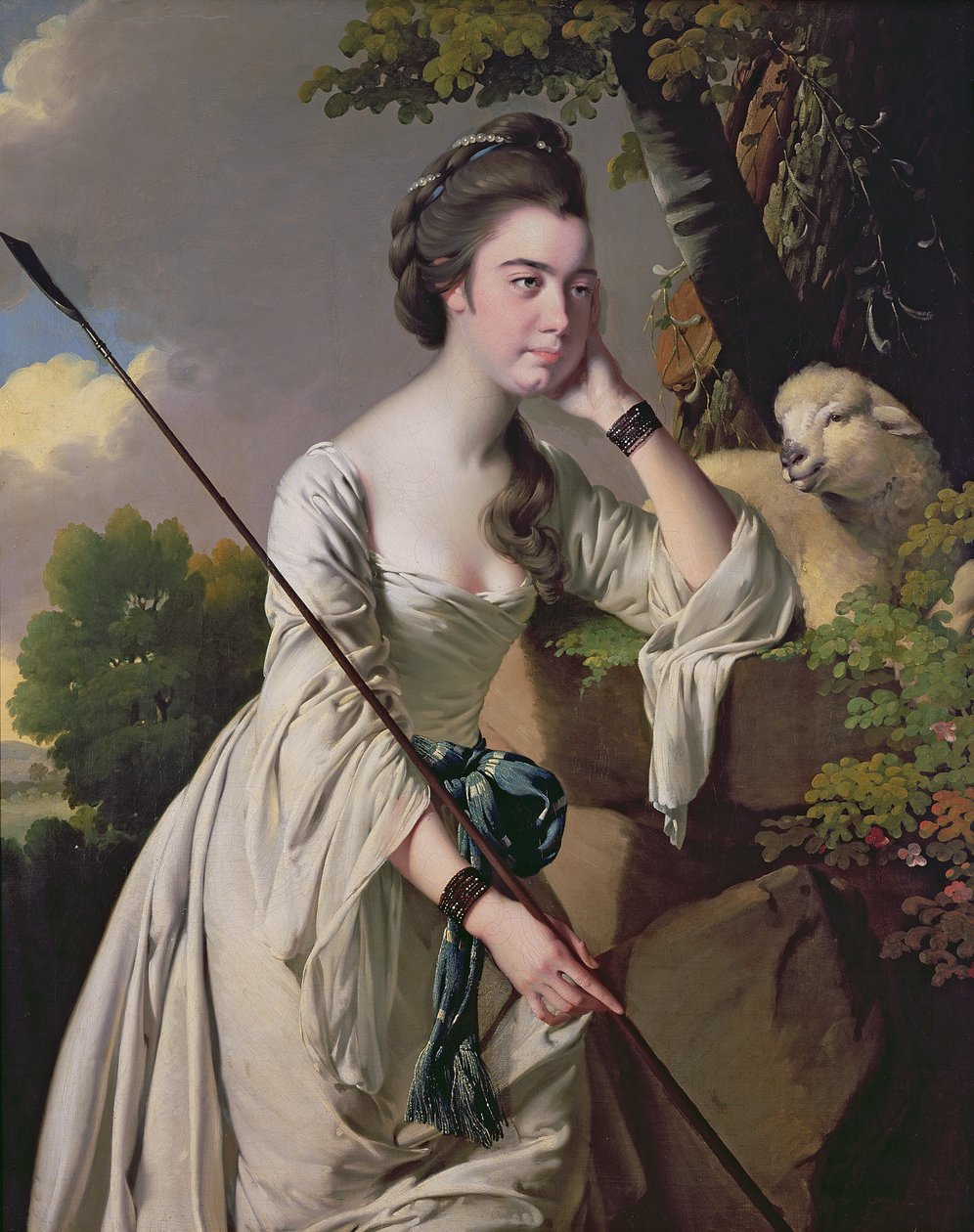 Anna Ashton, Mrs. Thomas Case af Joseph Wright of Derby