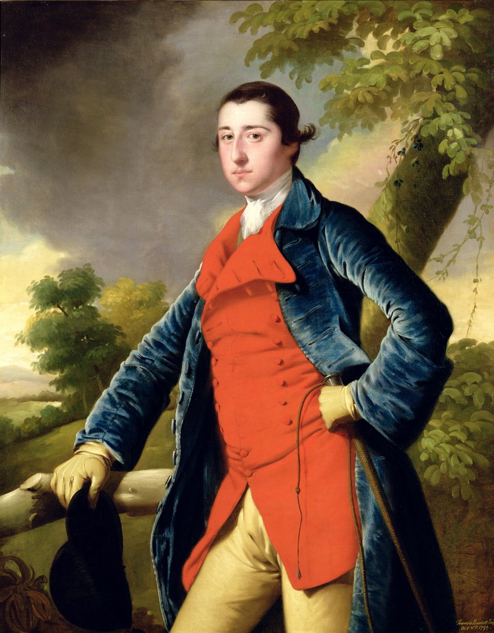 Francis Burdett af Joseph Wright of Derby