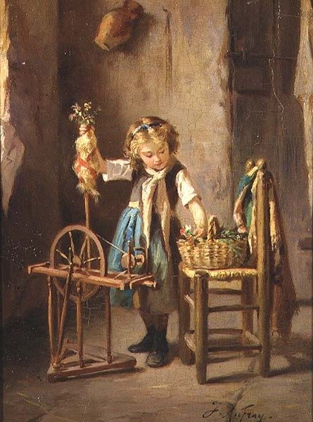Ved det drejende hjul af Joseph Athanase Aufray
