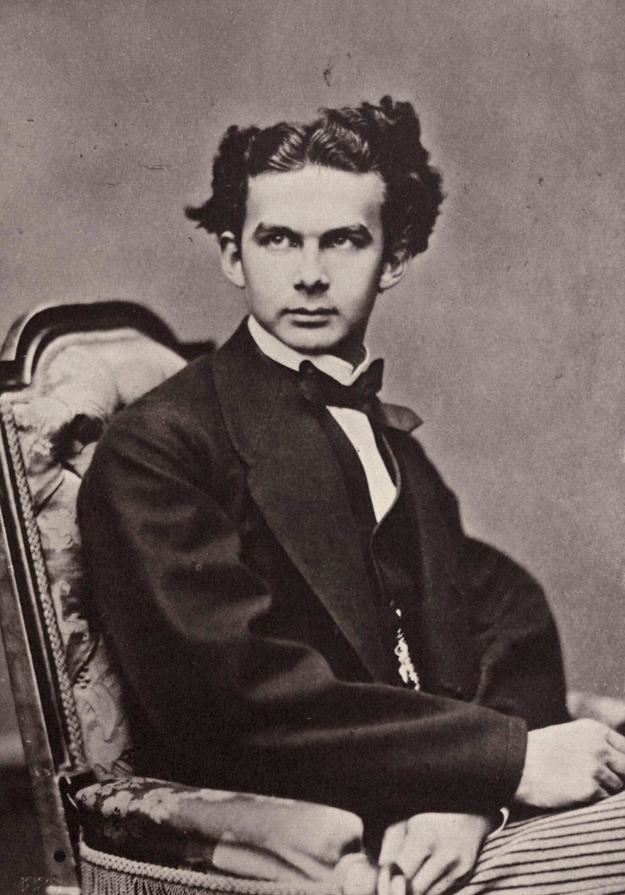 Kong Ludwig II af Bayern, 1867 af Joseph Albert