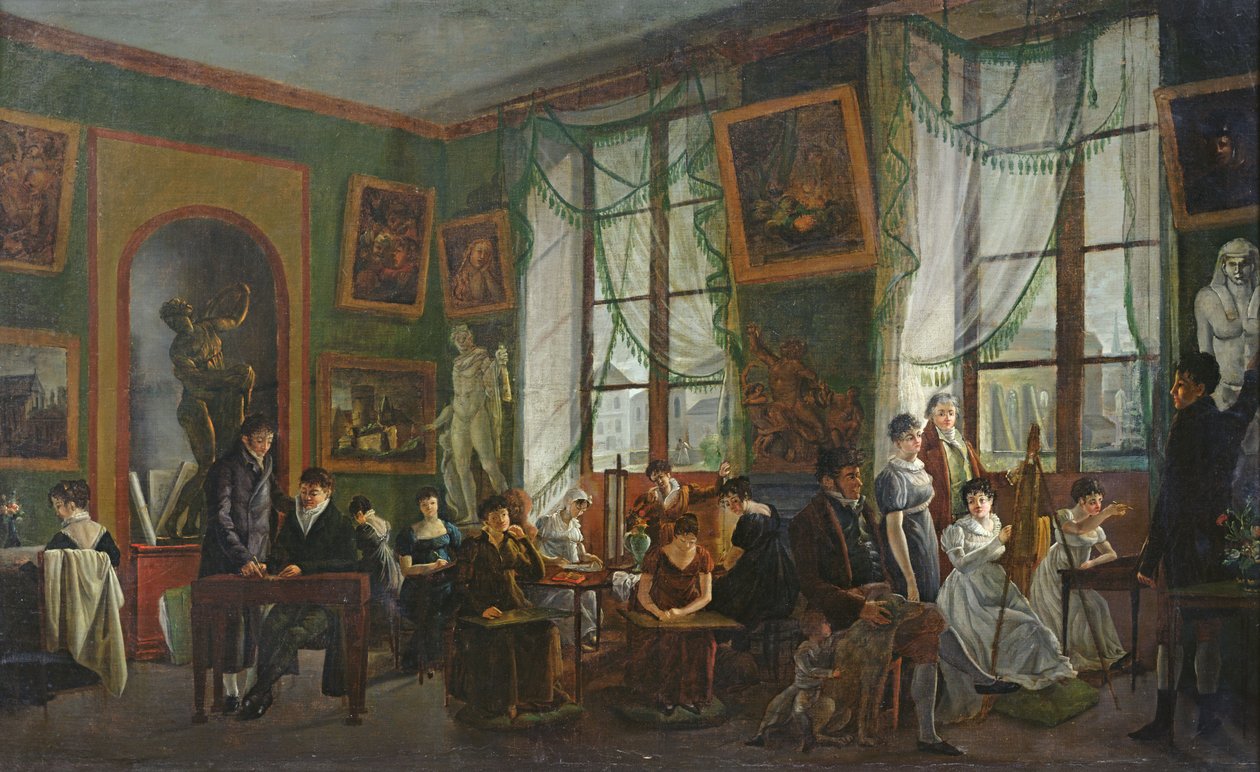 Madame Haudebourt-Lescots studie af Joseph Albrier
