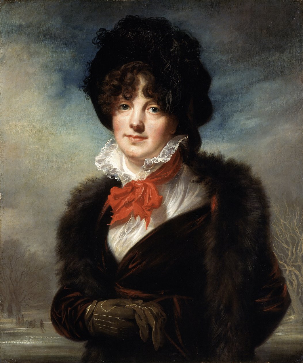 Mary Fryer Todd (født Evans), ca. 1798 (olie på lærred) af Joseph Allen