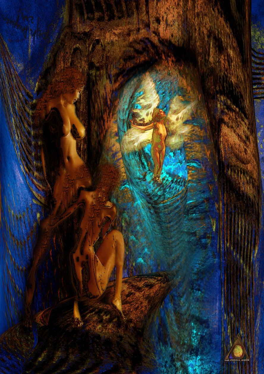 Pige by af Joseph Angilella Auquier