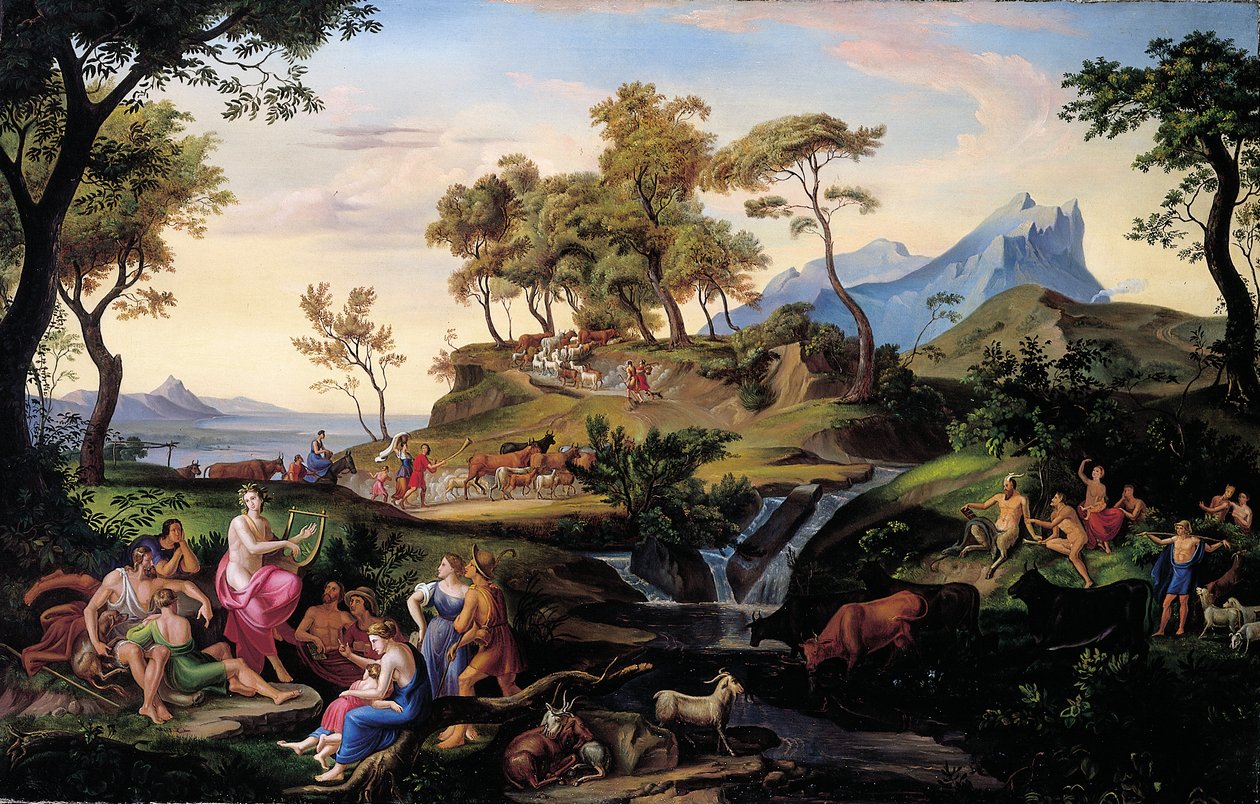 Apollo blandt hyrderne af Joseph Anton and Studio Koch