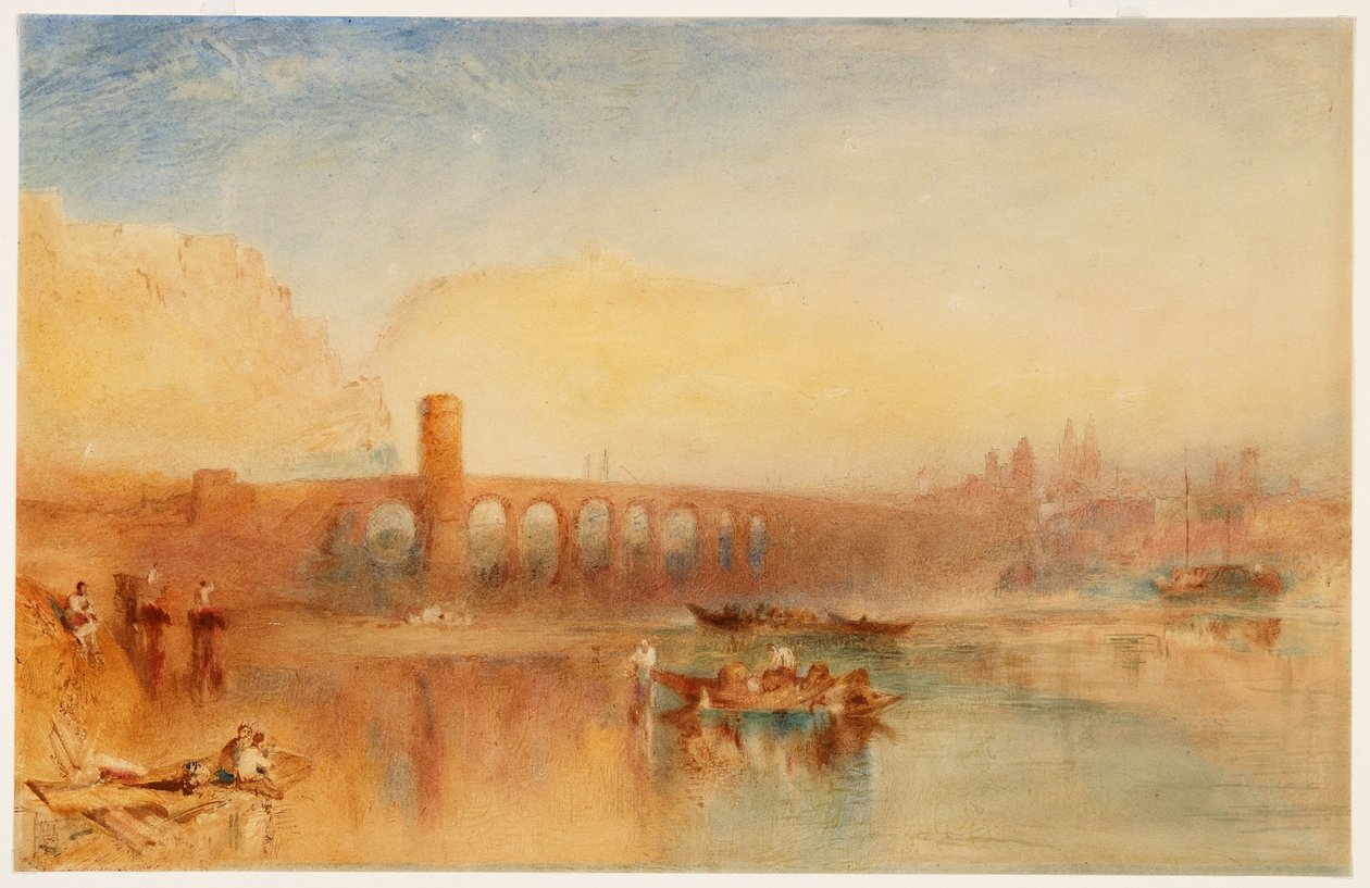 Koblenz, Tyskland af Joseph Arthur Palliser Severn