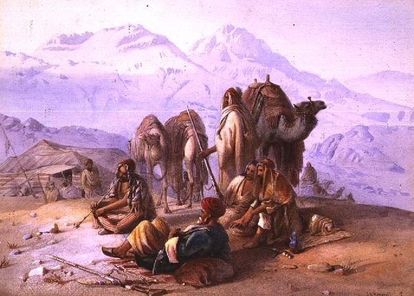 En arabisk lejr af Joseph Austin Benwell