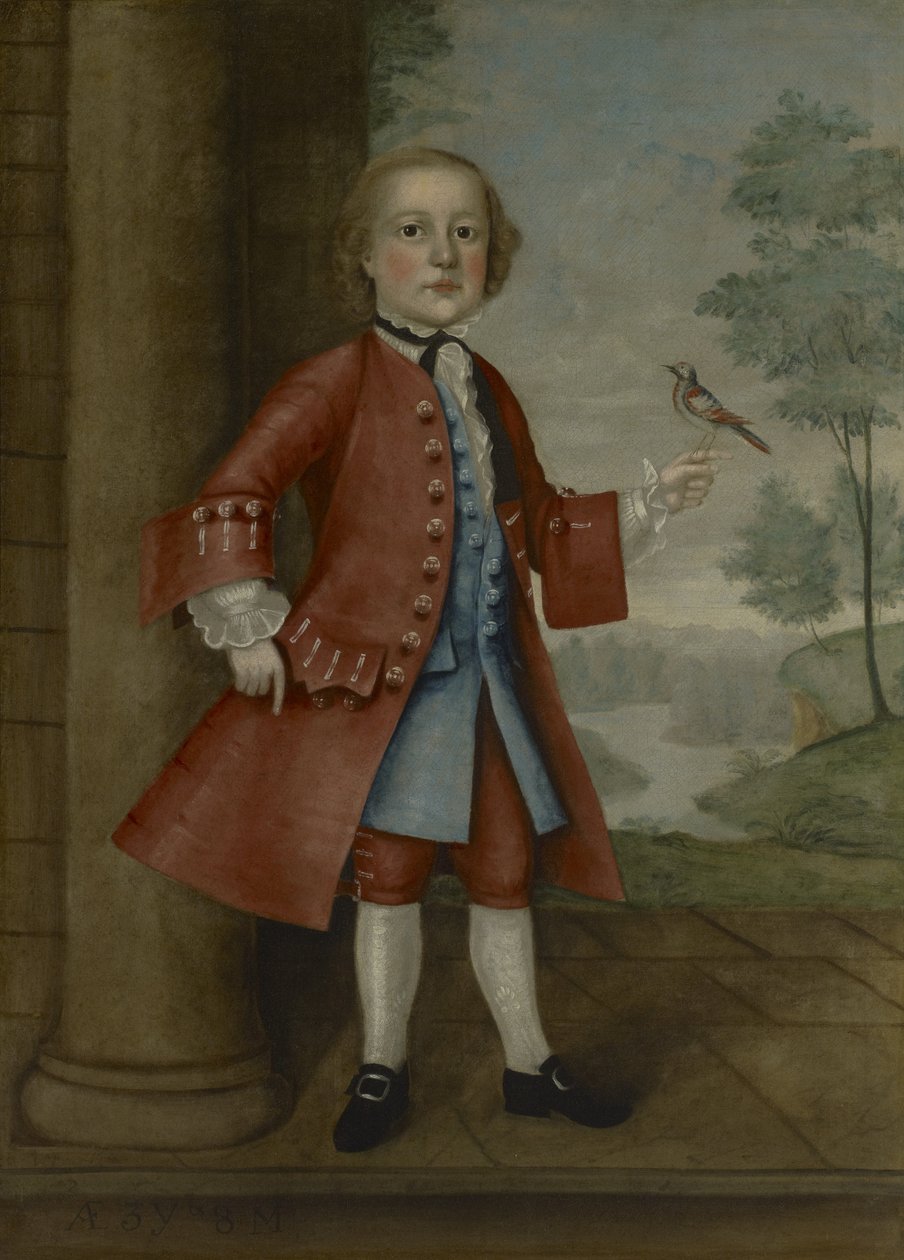 Portræt af John Gerry, 1745 af Joseph Badger