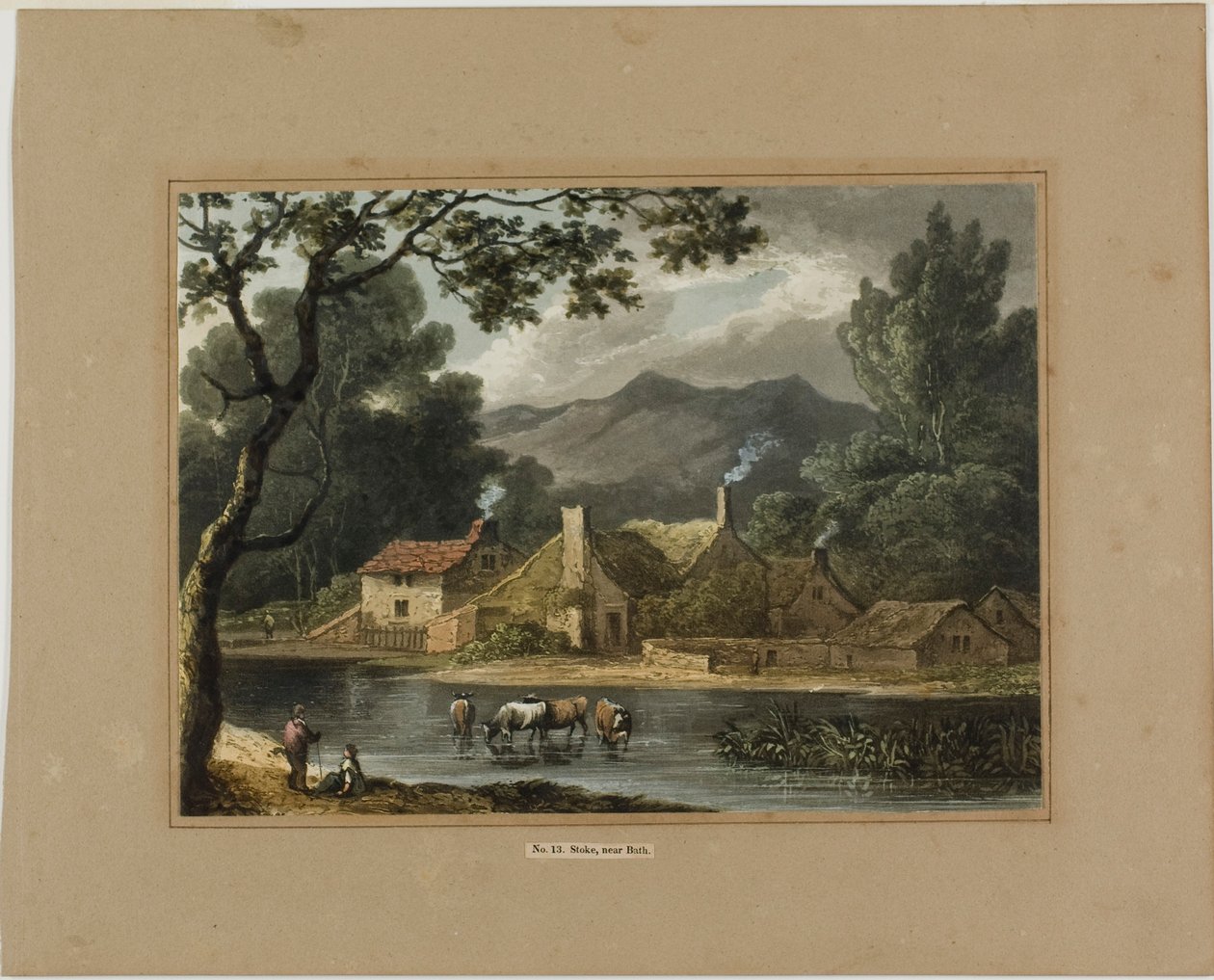 Stoke, nær Bath af Joseph Barker