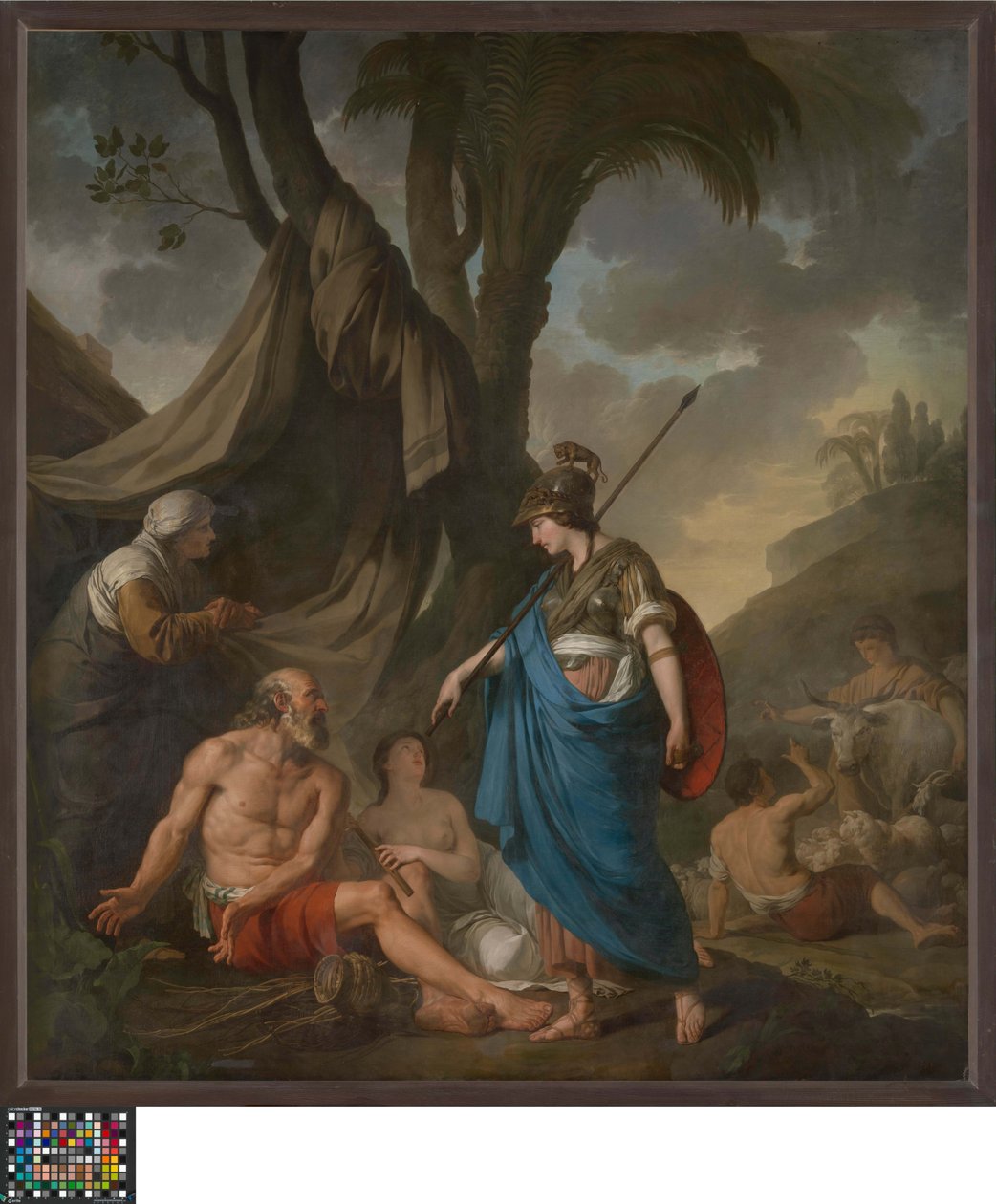 Erminia og fårehyrderne (efter Torquato Tasso) af Joseph Benoît Suvée