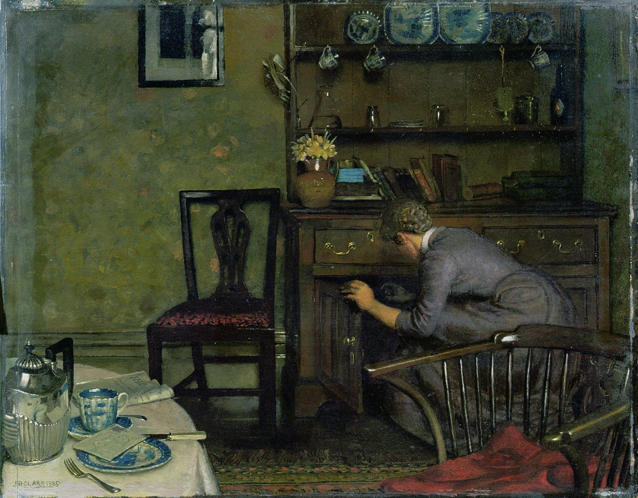 Ungkarlenes morgenbord af Joseph Benwell Clark