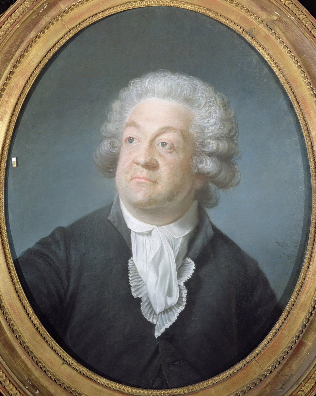 Honore Gabriel Riqueti (1749-91) greve af Mirabeau, 1789 (pastel på papir) af Joseph Boze
