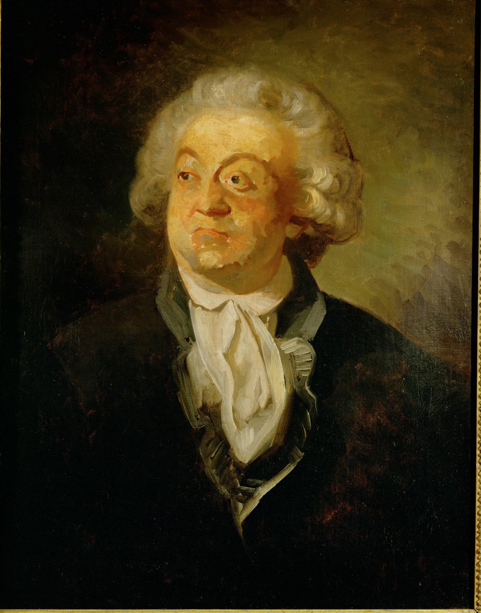 Honore Gabriel de Riqueti, Comte de Mirabeau, sluttede sig til tredjestanden som medlem af den grundlovgivende forsamling i ... af Joseph Boze