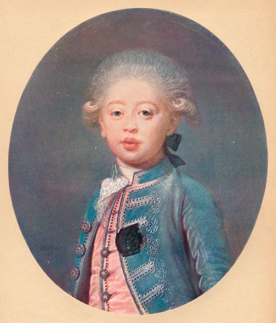 Louis-Antoine dArtois hertug af Angouleme, c1785 af Joseph Boze