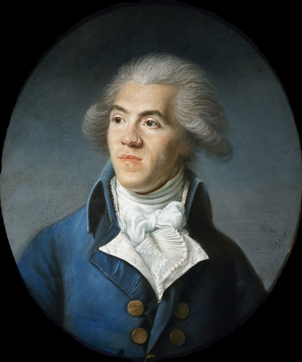 Portræt af Antoine-Pierre-Joseph-Marie Barnave 1761-1793, begyndelsen af 1970