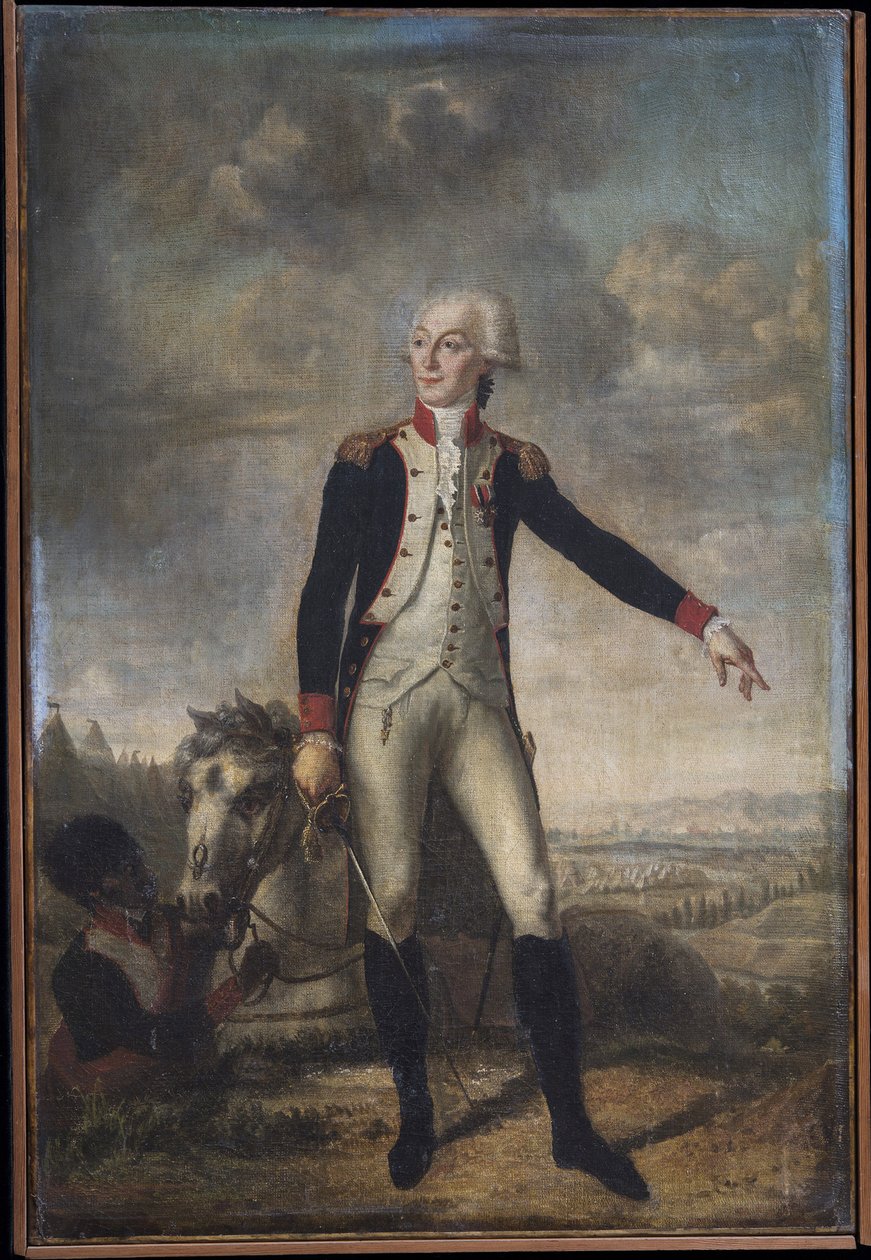 Portræt af Gilbert Motier the Marquis De La Fayette (1757-1834), af Boze, Joseph (1745-1826). Olie på lærred, ca. 1785. Mount Vernon Memorial Park af Joseph Boze