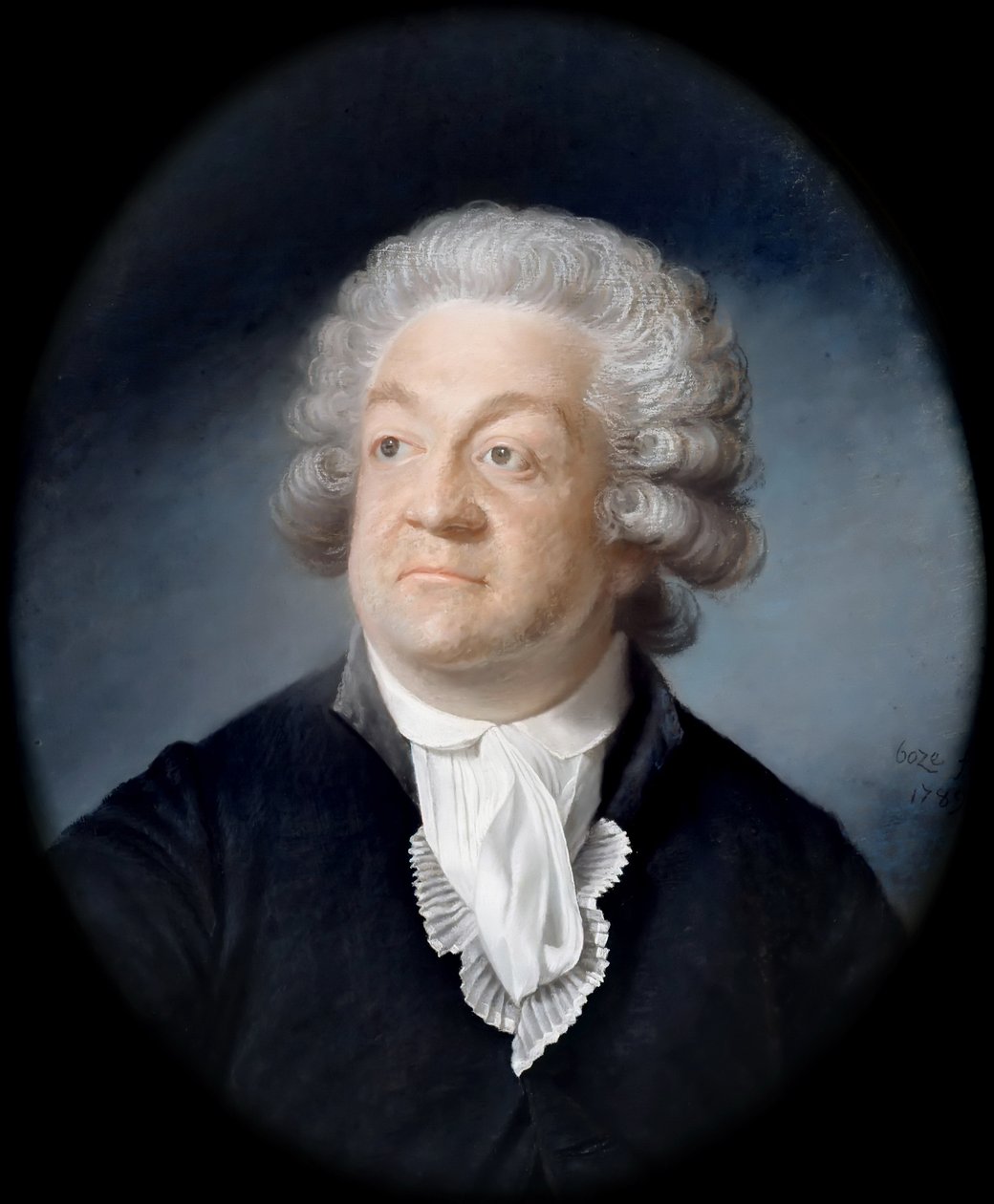 Portræt af Honoré Gabriel Riqueti, greve af Mirabeau 1749-1791 af Joseph Boze