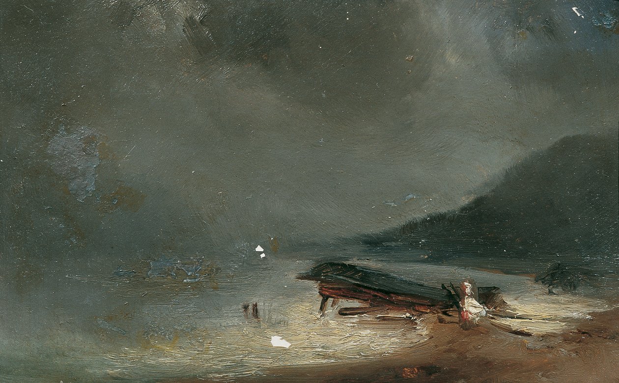 måne sø af Joseph Brunner