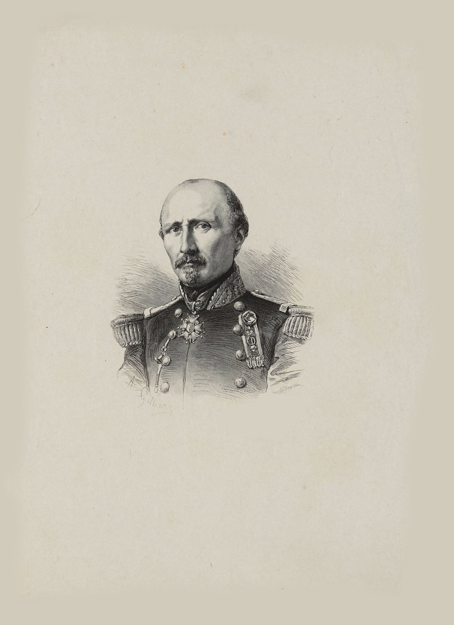 General Adolph den Første 1804-1887, ca. af Joseph Burn Smeeton and Auguste Tilly.