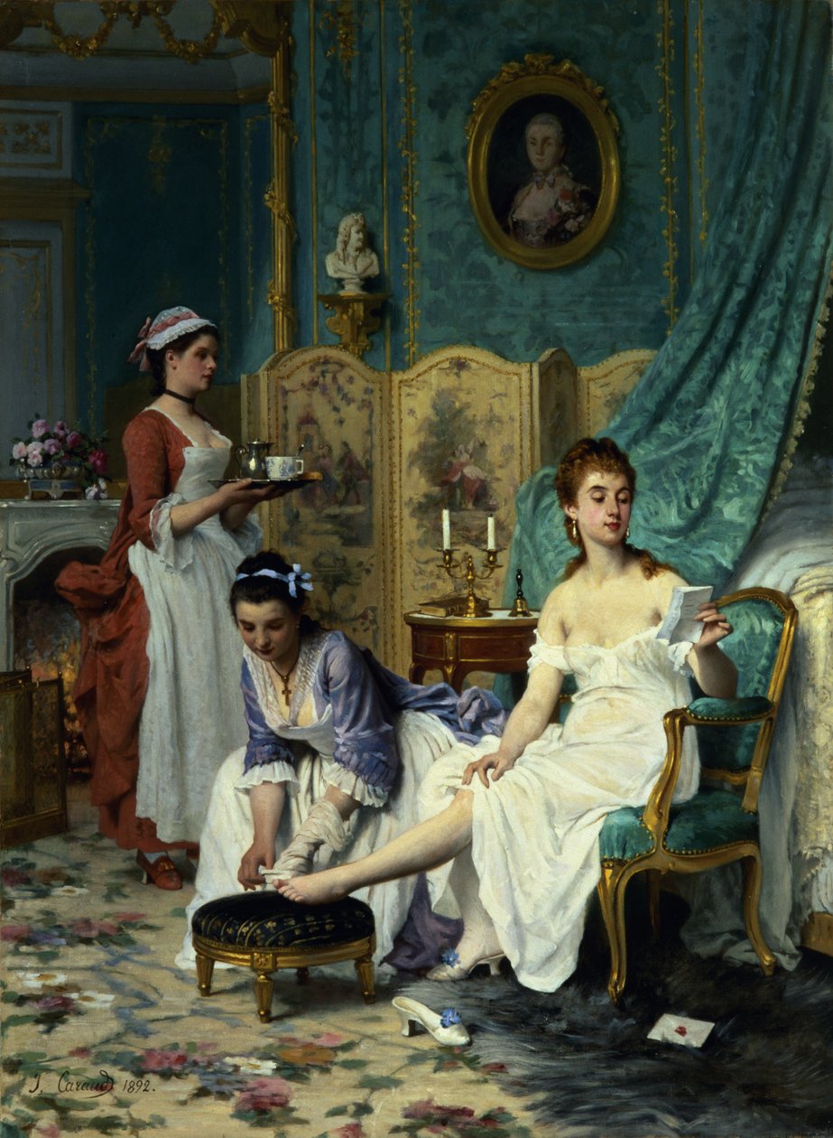 The Levee, 1892 af Joseph Caraud