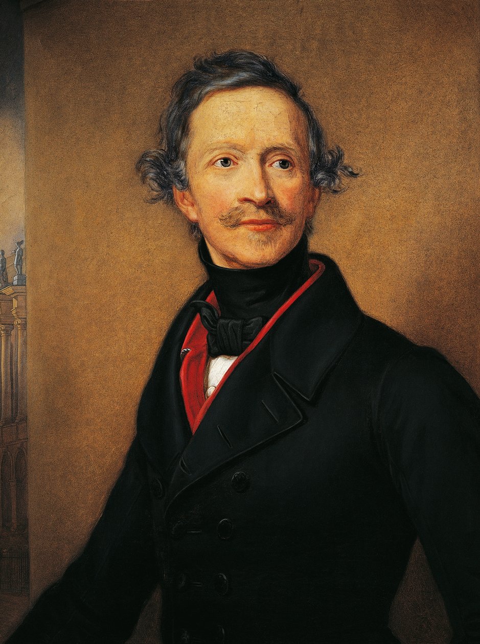 Portræt af Ludwig I af Bayern (Strasbourg af Joseph Carl Stieler