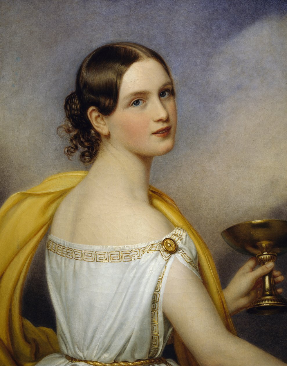 Portræt af Antonia Wallinger af Joseph Carl Stieler