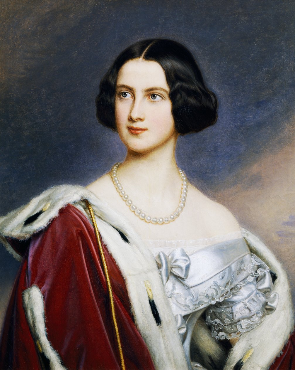 Portræt af Marie af Preussen (Berlin af Joseph Carl Stieler