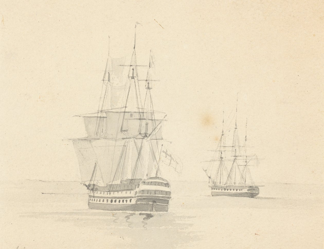 Fregat og Corvette, Stern Forward af Joseph Cartwright