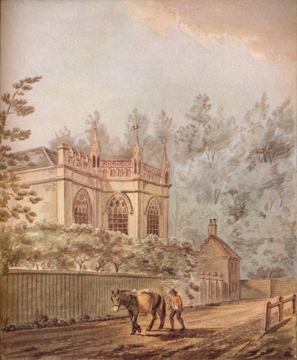 Strawberry Hill, c1700-tallet, 1922 af Joseph Charles Barrow