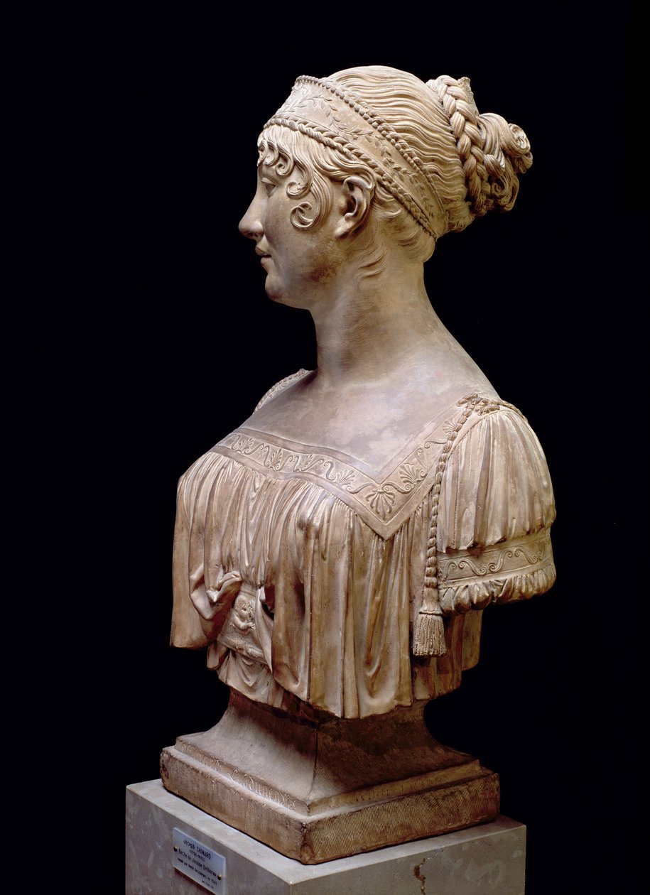 Portrætbuste af Jeanne Delhorme, 1802 (terracotta) af Joseph Chinard