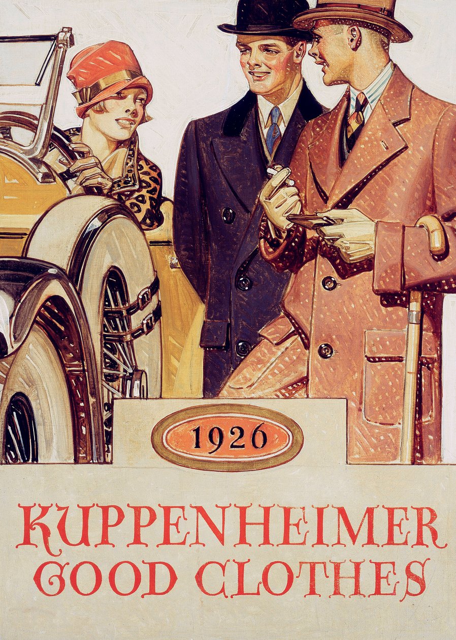 Kuppenheimer godt tøj af Joseph Christian Leyendecker