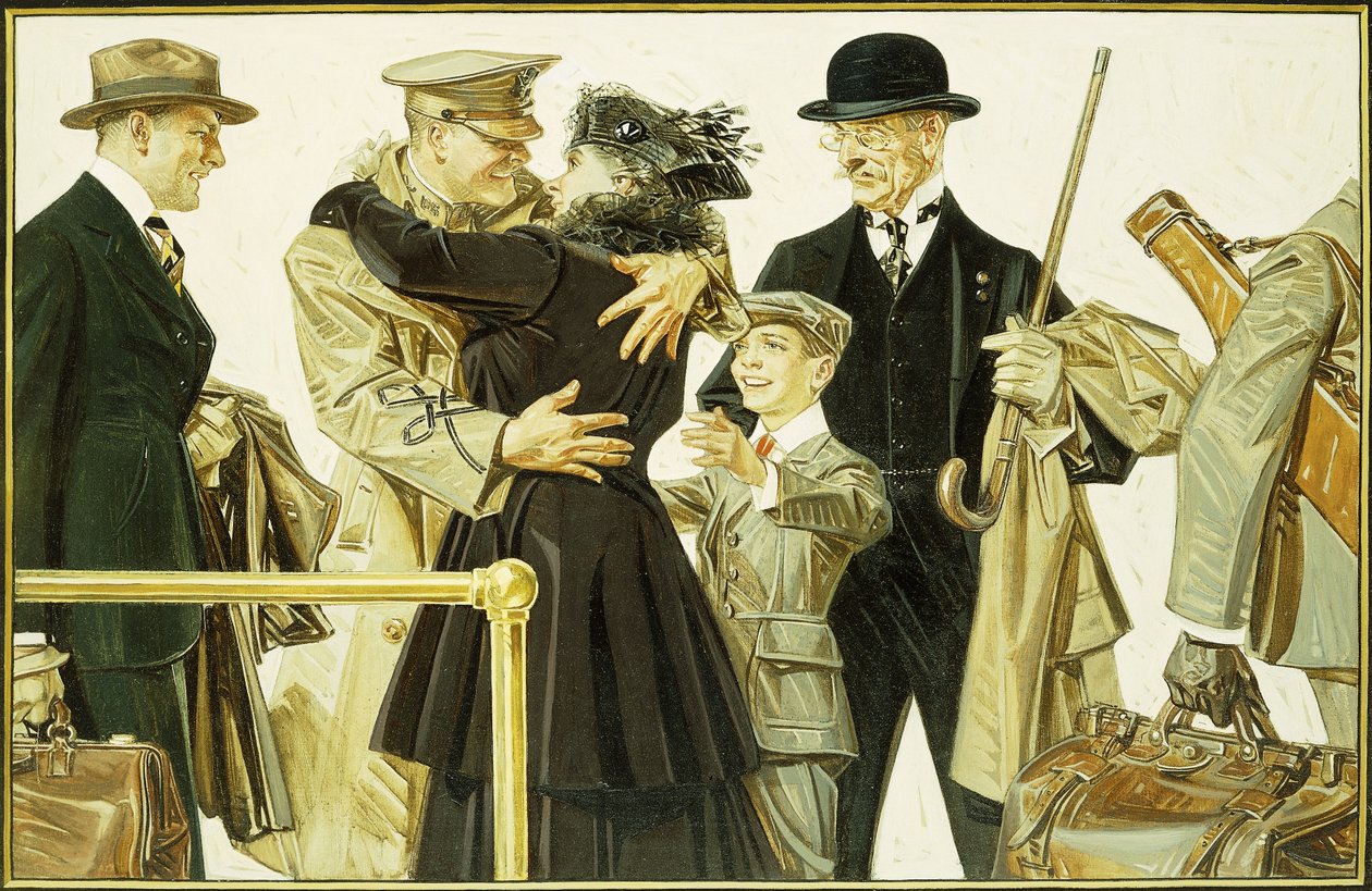 Hjemkomsten af Joseph Christian Leyendecker