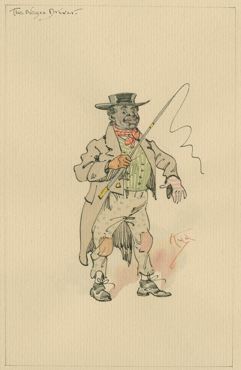 Den sorte driver, ca. 1920