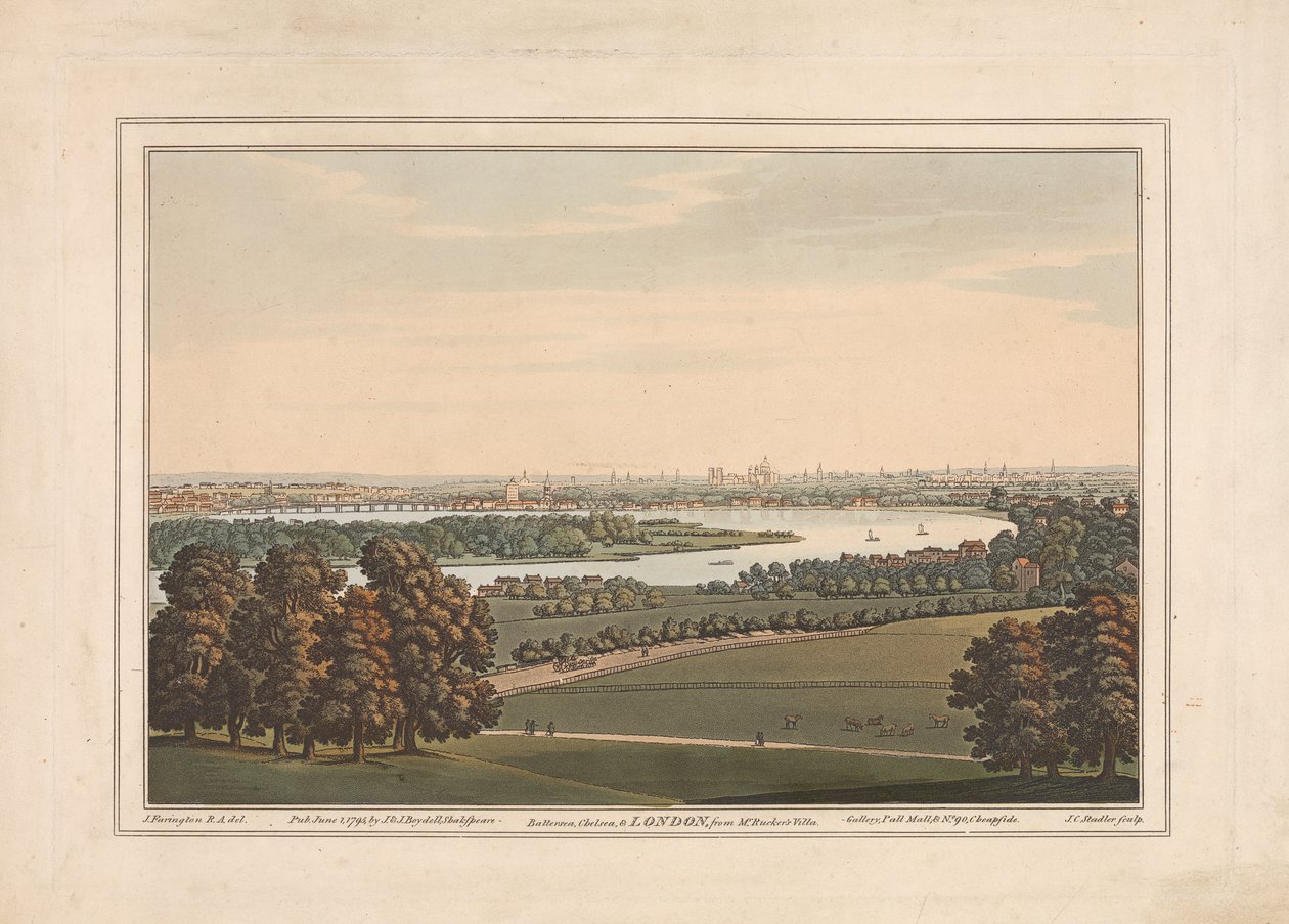 Battersea, Chelsea og London fra Mr. Rucker
