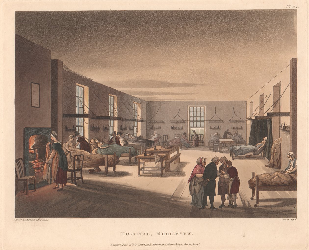 Hospital, Middlesex af Joseph Constantine Stadler