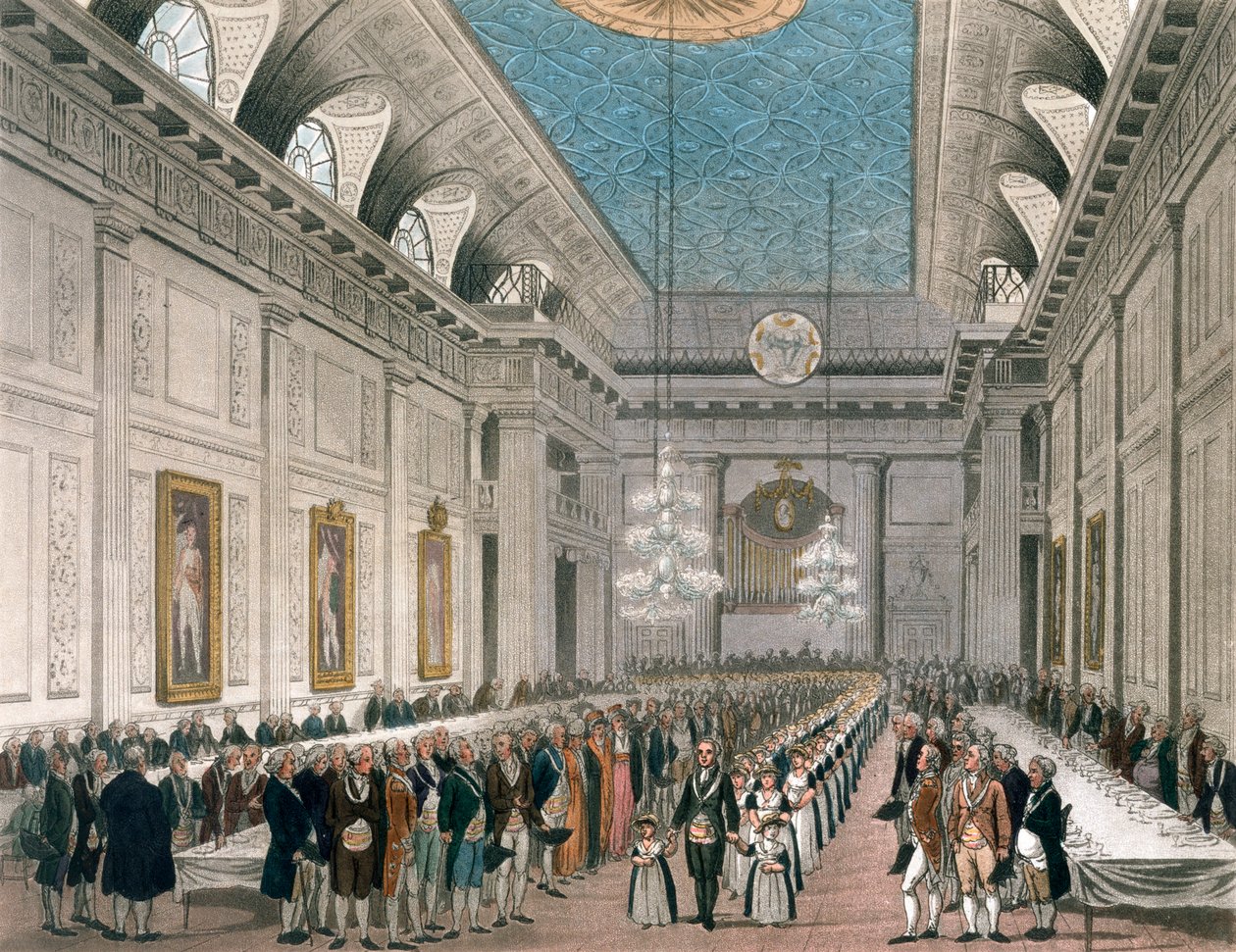 Procession i Freemasons