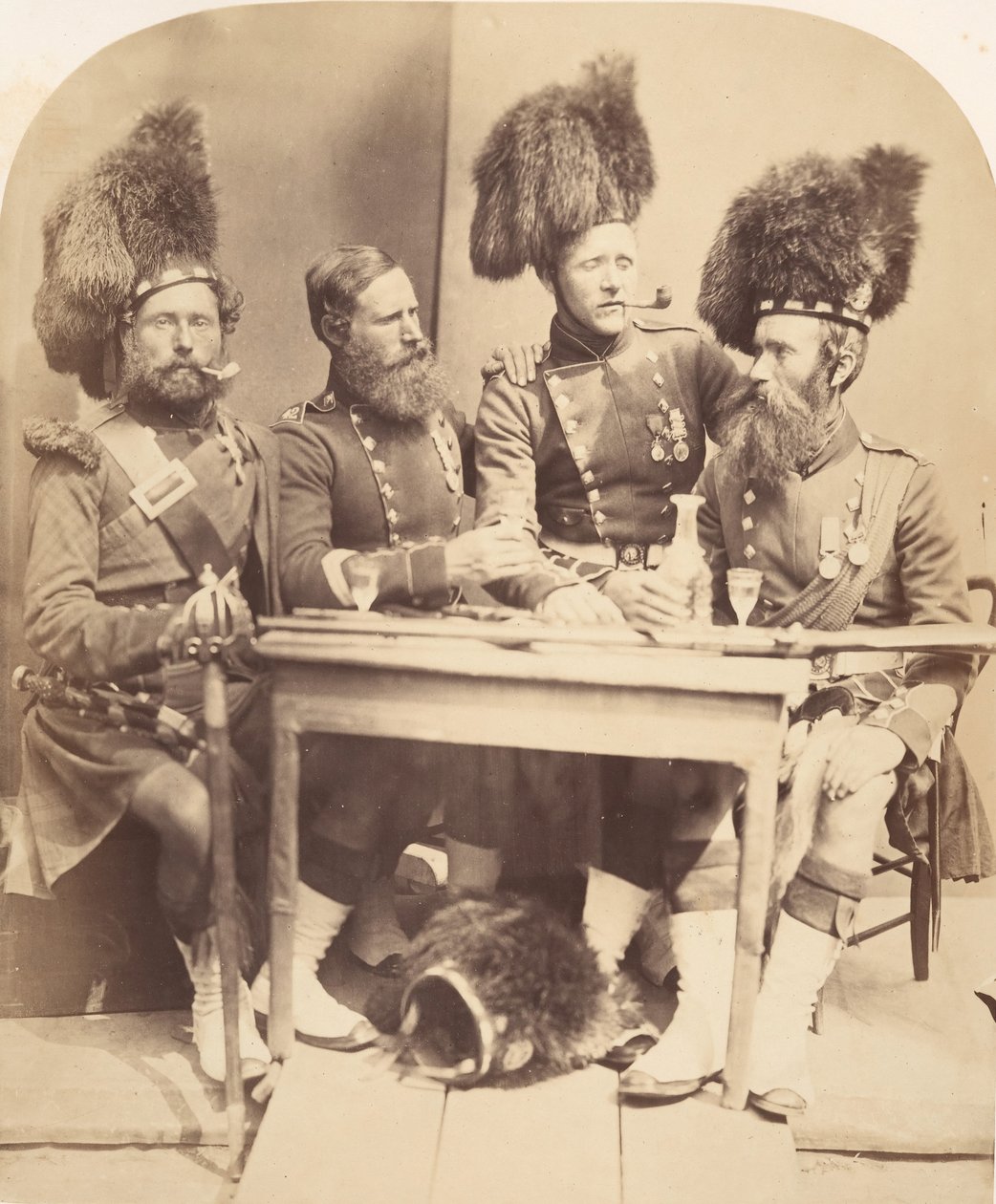Highlanders, 1856. af Joseph Cundall