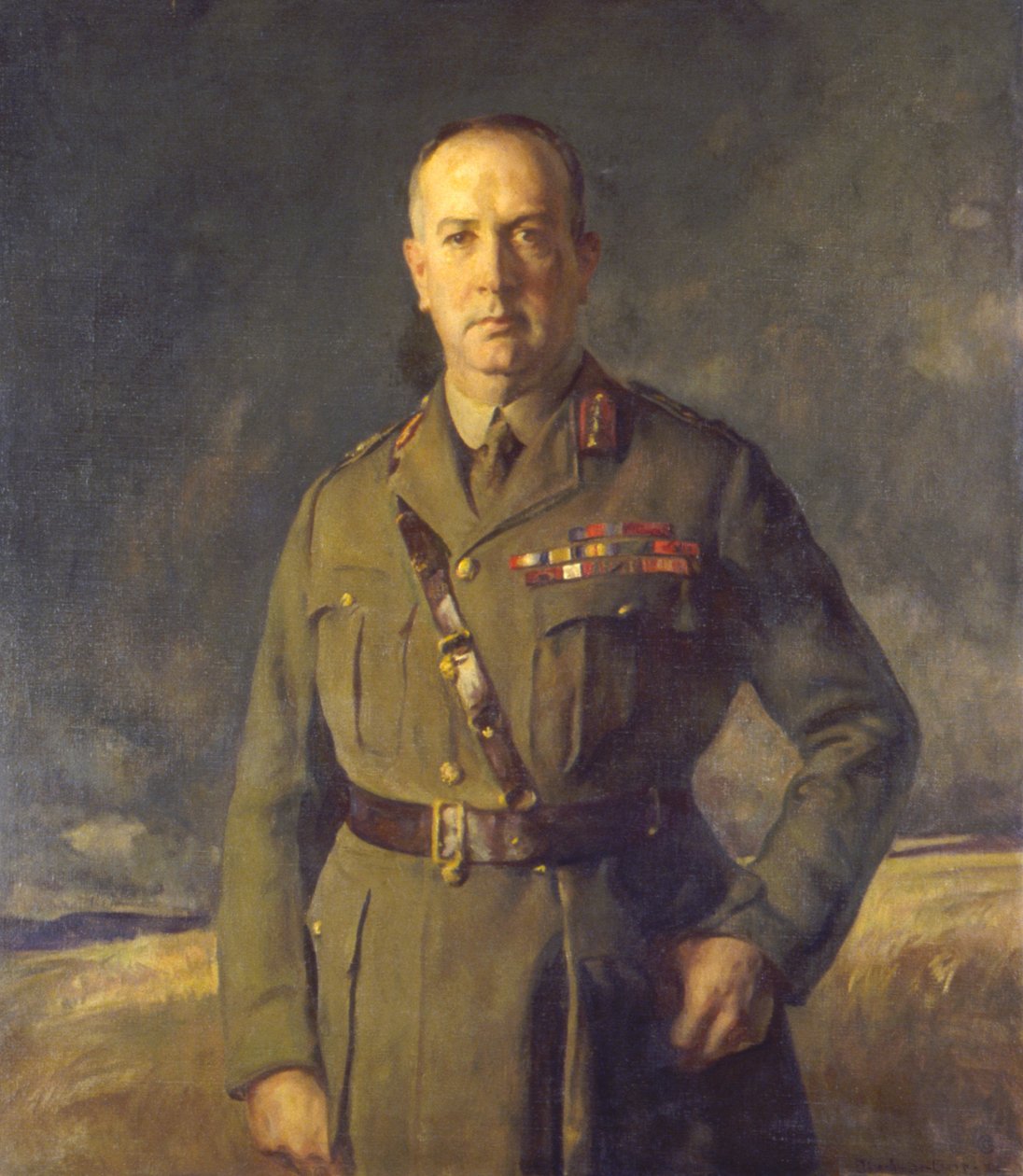 Sir General Arthur William Currie, 1920. af Joseph De Camp