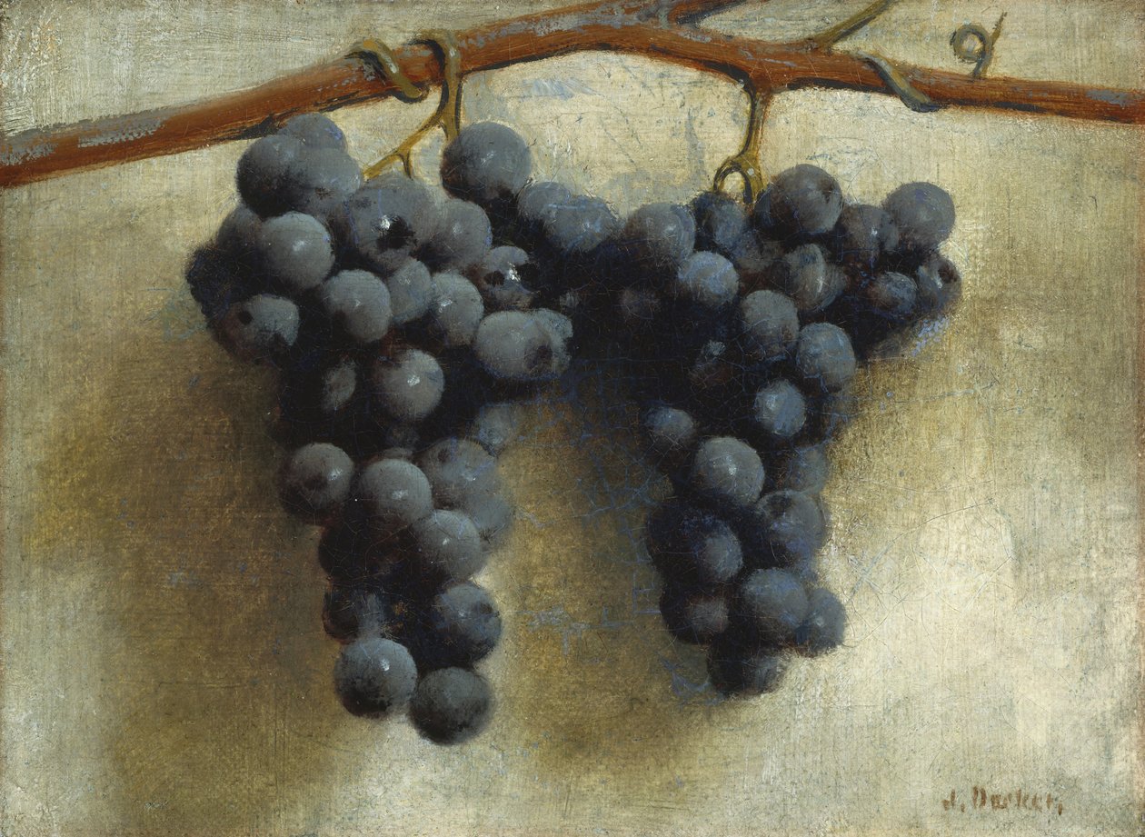 Druer, ca. 1890-1895 (olie på lærred) af Joseph Decker