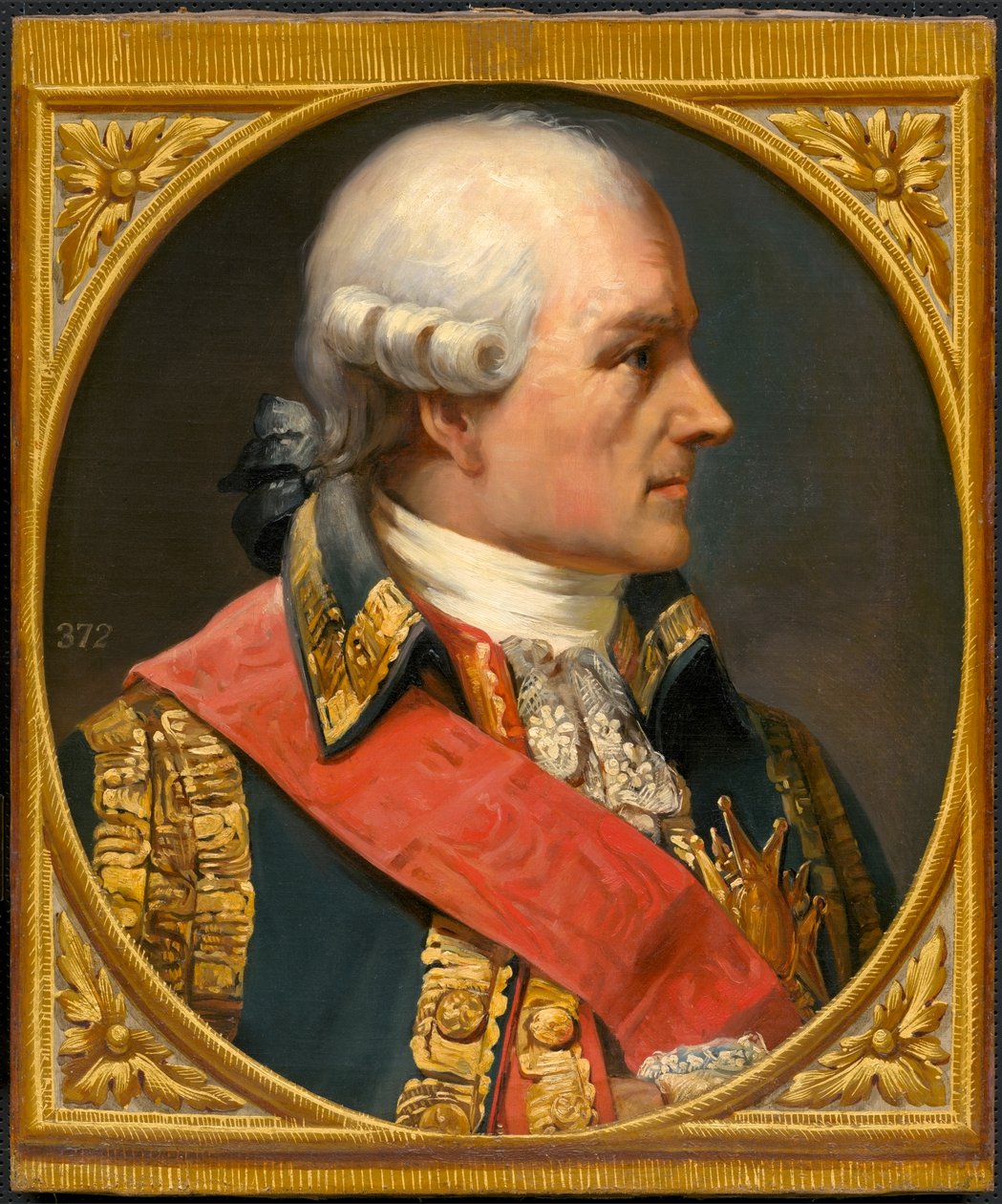 Jean-Baptiste de Rochambeau, midten af ​​det 19. århundrede. af Joseph Desire Court