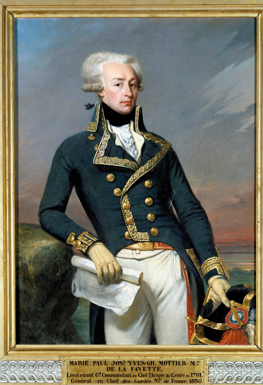 Muotokuva Gilbert du Motier