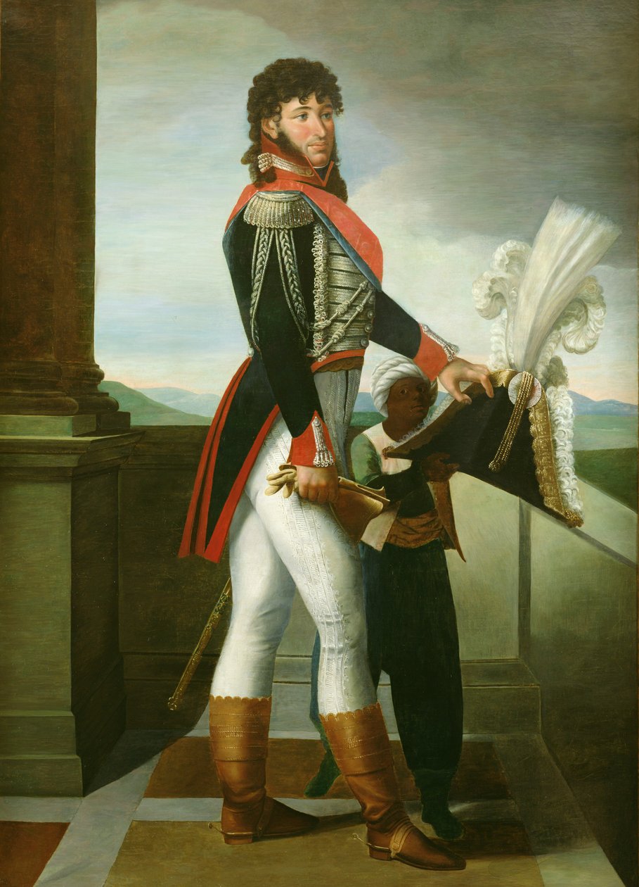 Joachim Murat (1767-1815) iført uniform af en oberst af garden, 1813 af Joseph Dionysius Odevaere