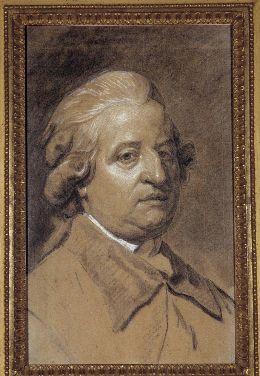 Portræt af Louis XVI (1754-1793), konge af Frankrig Tegning med kridt og trækul af Joseph Ducreux (1735-1802) 1700-tallets søn. 0,49x0,3 m. Paris, Musée Carnavalet af Joseph Ducreux