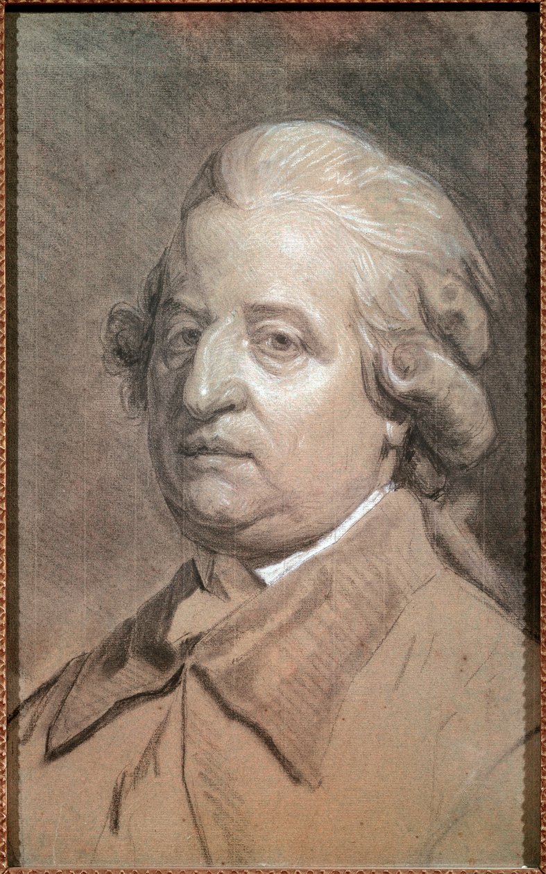 Portræt af Louis XVI i tempelfængslet af Joseph Ducreux