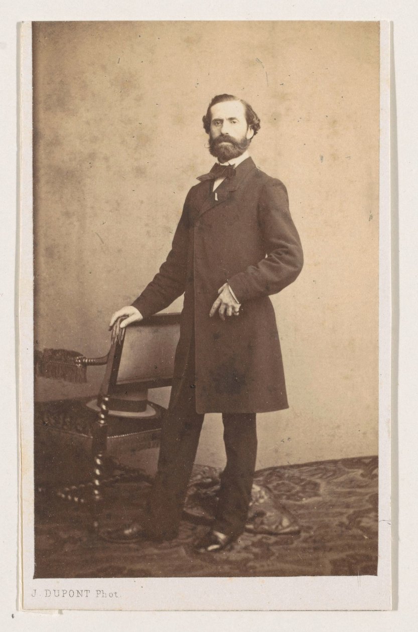 Portræt i fuld længde af maleren Joseph Bellemans L