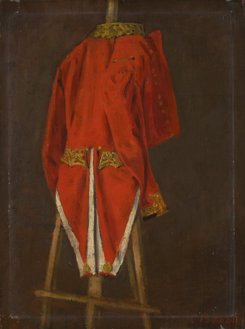 Studie af en frakke tilhørende John, 11. jarl af Westmorland af Joseph Edgar Boehm