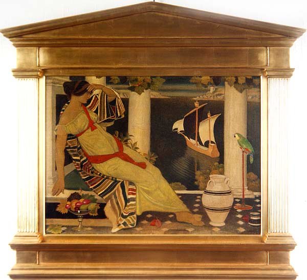 Ariadne i Naxos af Joseph Edward Southall