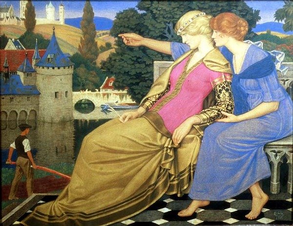 Belgien støttet af håb af Joseph Edward Southall