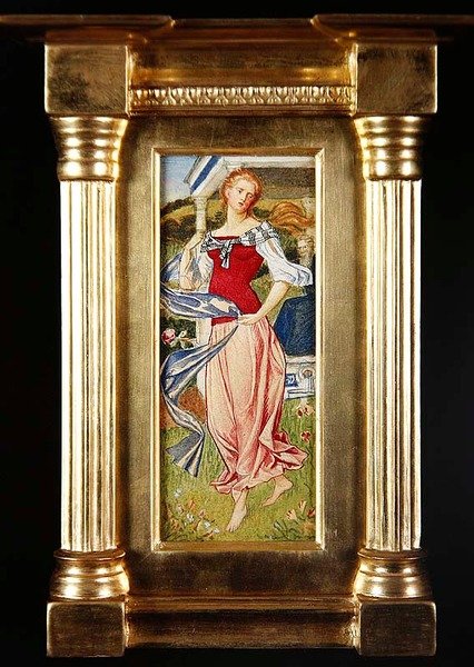 Studie til Figur af Arethusa af Joseph Edward Southall