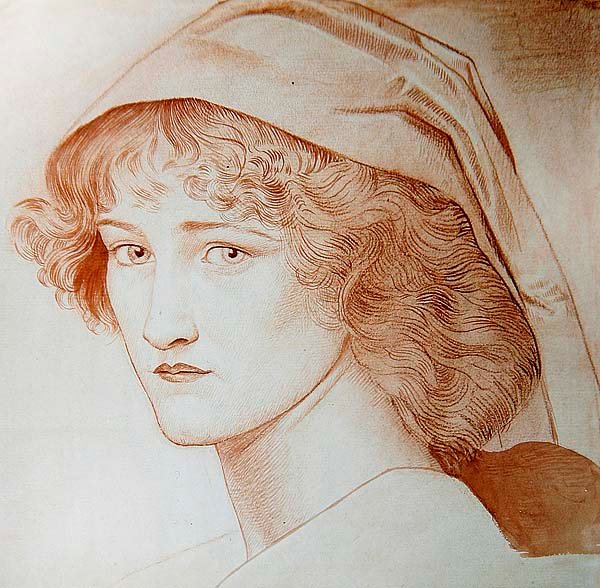 Den nøddebrune stuepige af Joseph Edward Southall